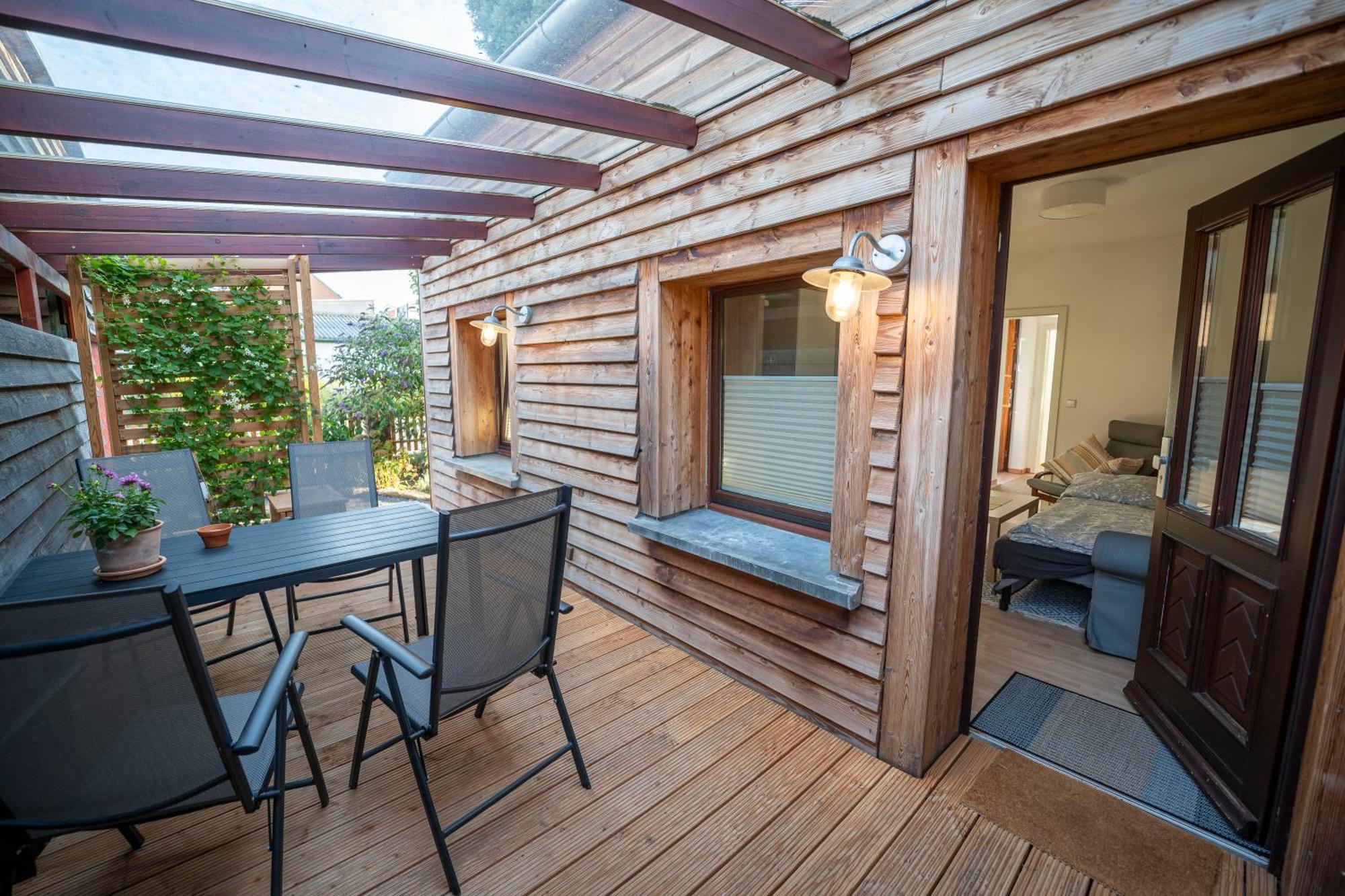 Apartmán Haus Unterm Mammutbaum - Elberadweg Magdeburk Exteriér fotografie