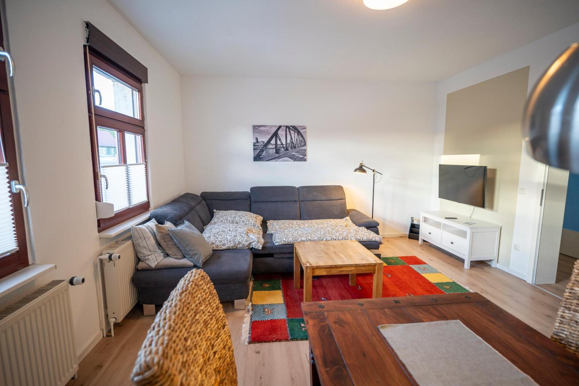 Apartmán Haus Unterm Mammutbaum - Elberadweg Magdeburk Exteriér fotografie