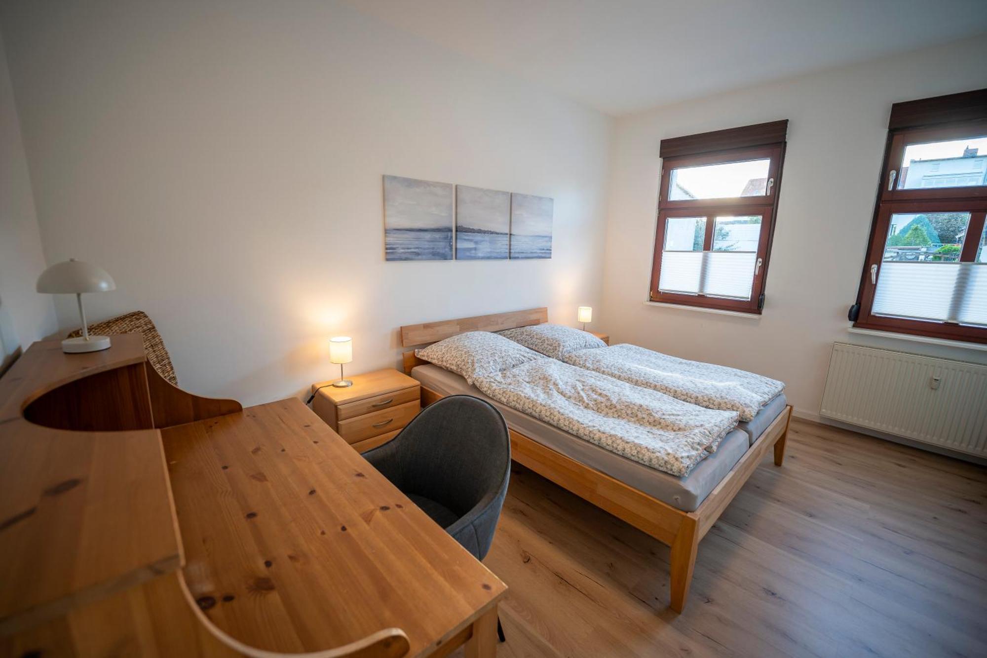 Apartmán Haus Unterm Mammutbaum - Elberadweg Magdeburk Exteriér fotografie