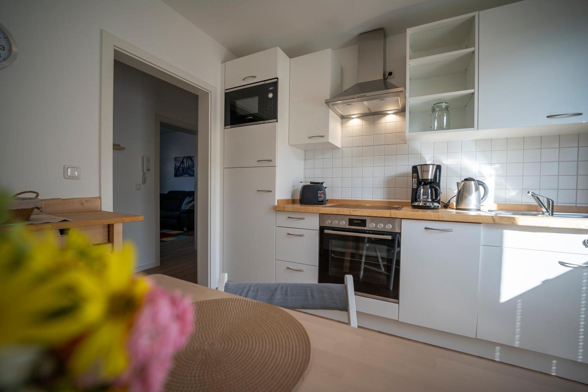 Apartmán Haus Unterm Mammutbaum - Elberadweg Magdeburk Exteriér fotografie