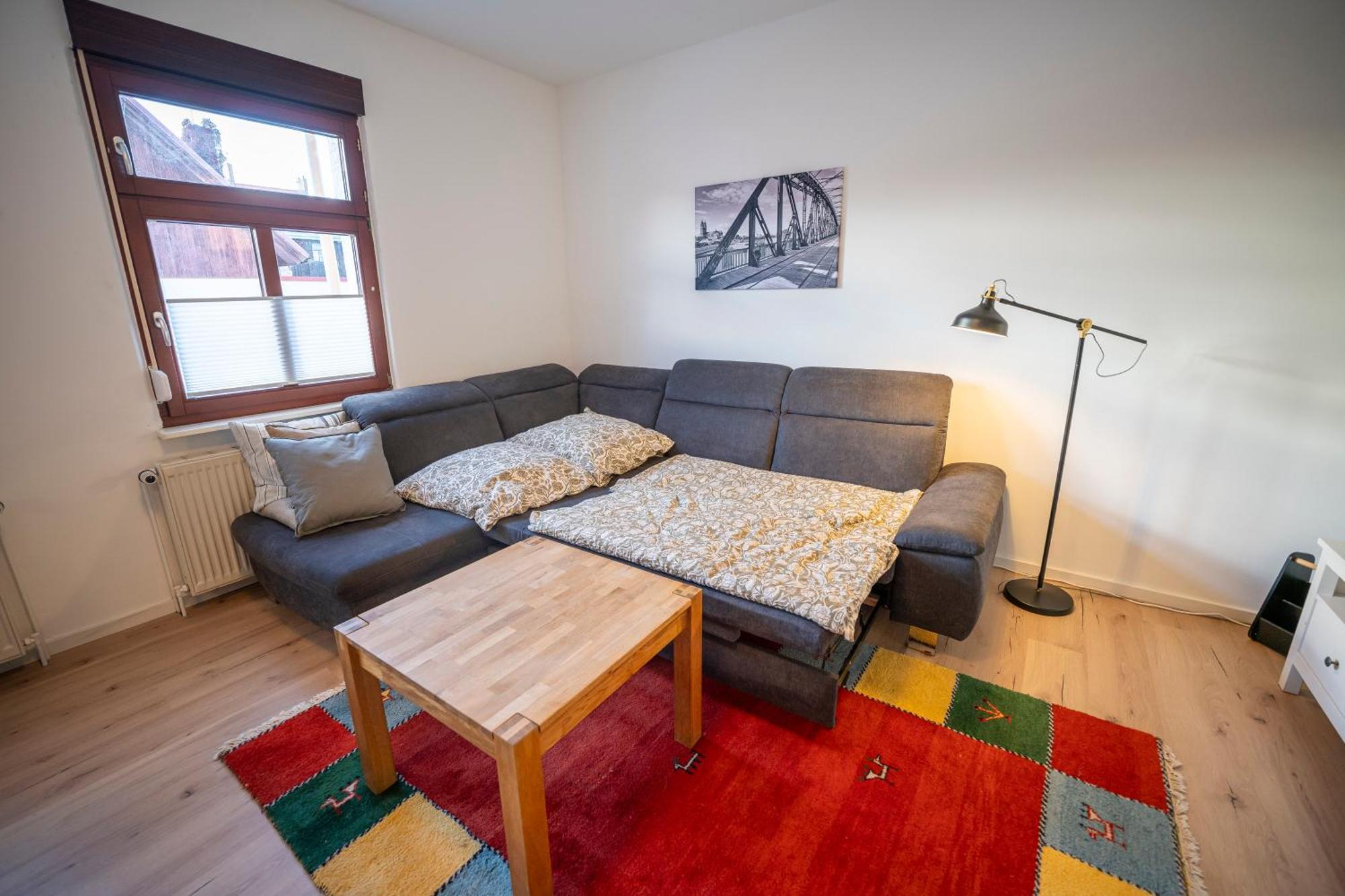 Apartmán Haus Unterm Mammutbaum - Elberadweg Magdeburk Exteriér fotografie