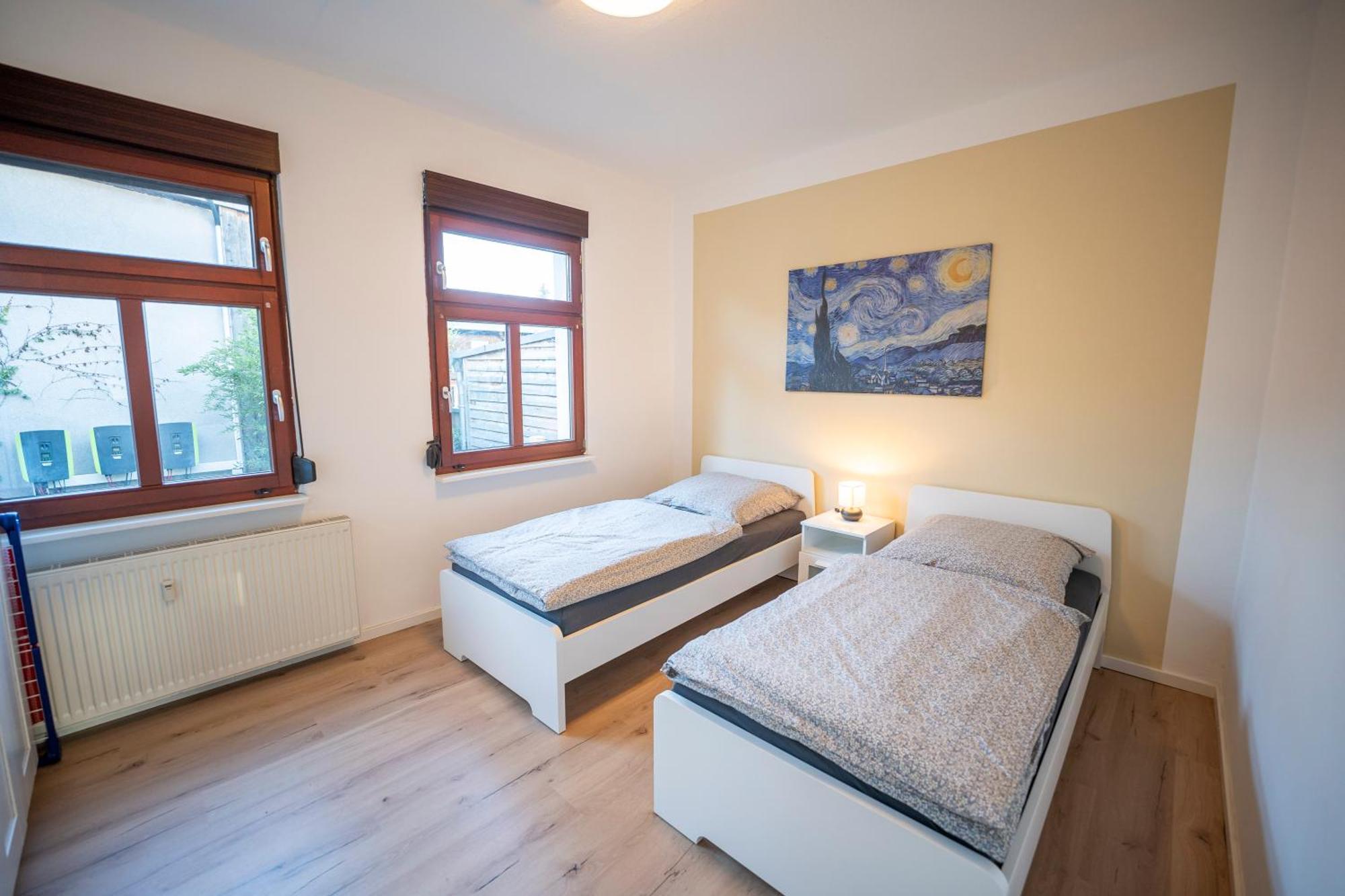 Apartmán Haus Unterm Mammutbaum - Elberadweg Magdeburk Exteriér fotografie